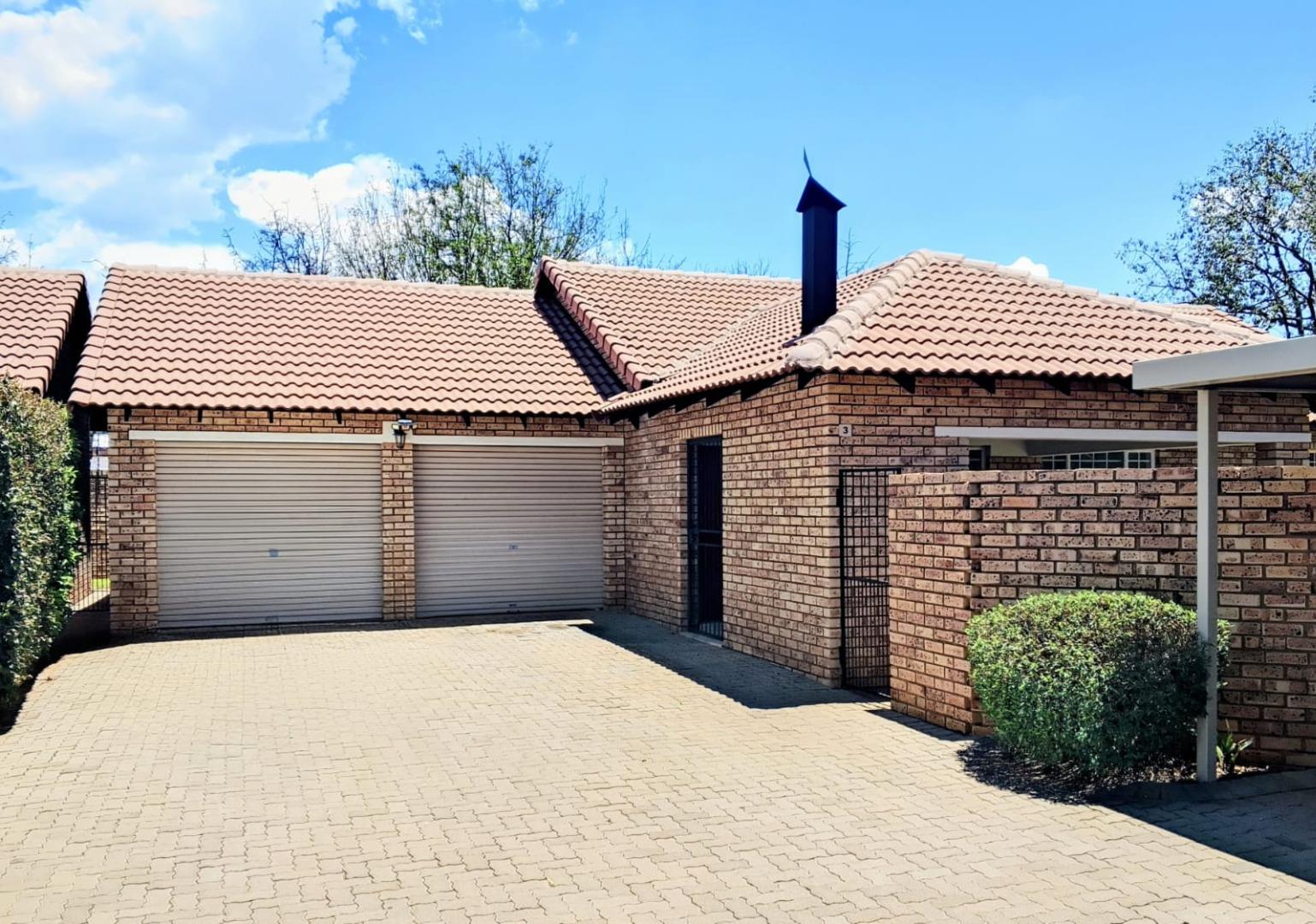 3 Bedroom Townhouse for Sale - Gauteng